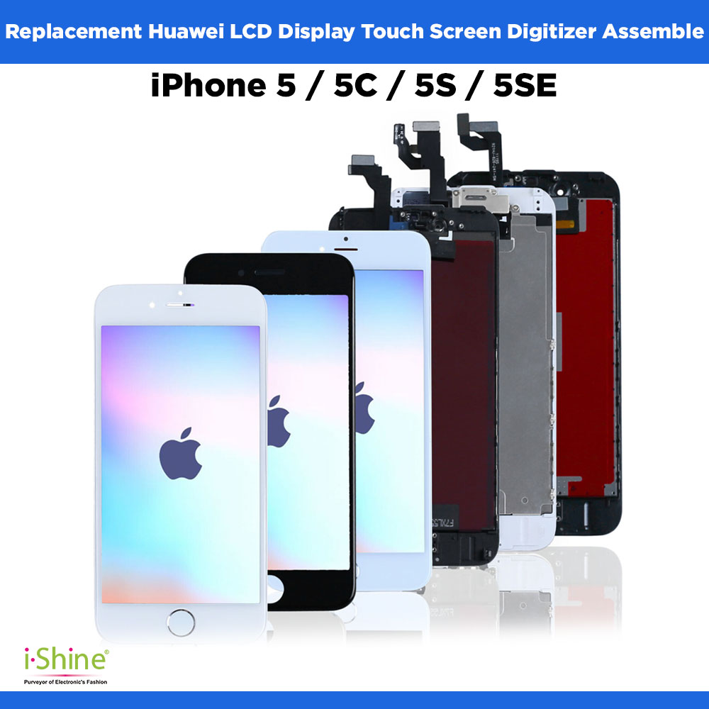 Replacement iPhone 5 / 5C / 5S / 5SE LCD Display Touch Screen Digitizer Assembly
