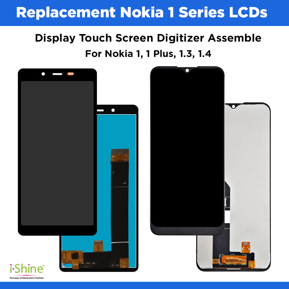 Replacement Nokia 1, 1 Plus, 1.3, 1.4 LCD Display Touch Screen Digitizer Assemble