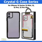 Crystal G Case Series for iPhone 12 Series 12 Mini, 12, 12 Pro, 12 Pro Max