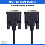 DVI To DVI Cable For Multimedia Interface
