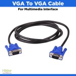 VGA To VGA Cable For Multimedia Interface