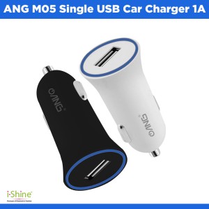 ANG M05 Single USB Fast Car Charger 1A