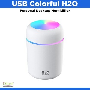 USB Colorful H2O Personal Desktop Humidifier