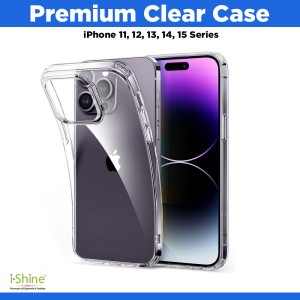 Premium Clear Case Compatible For iPhone 11, 12, 13, 14 And 15 Series